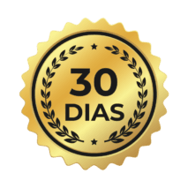 Garantia de 30 dias. Satisfação garantida